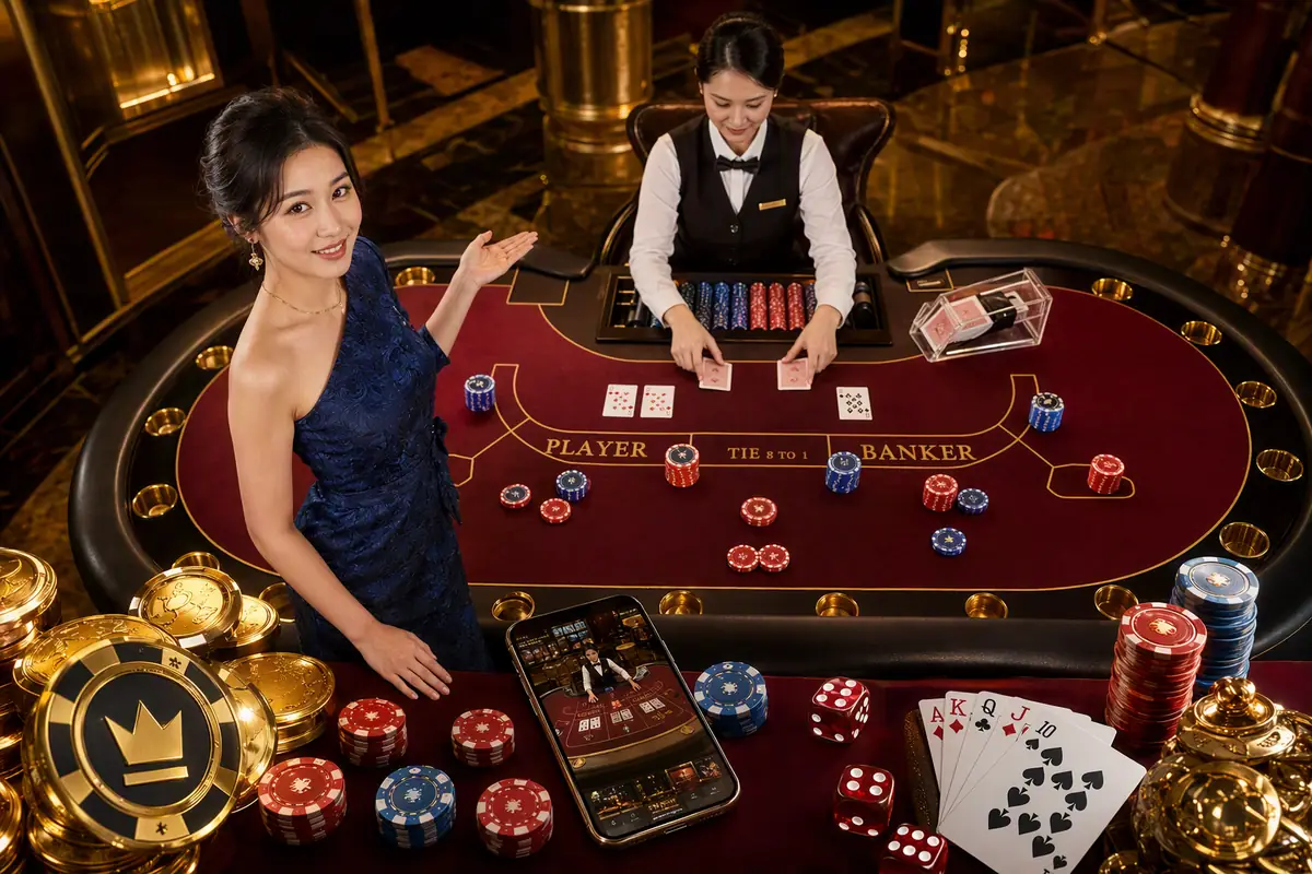 222bd3 Live Casino Gaming Experience